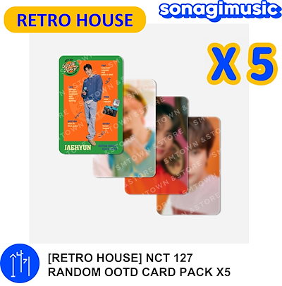 Nct 127 OOTD レトロ　ハウス　ランダム　トレカ RETRO HOUSE] NCT 127 RANDOM OOTD CARD PACK | eBay