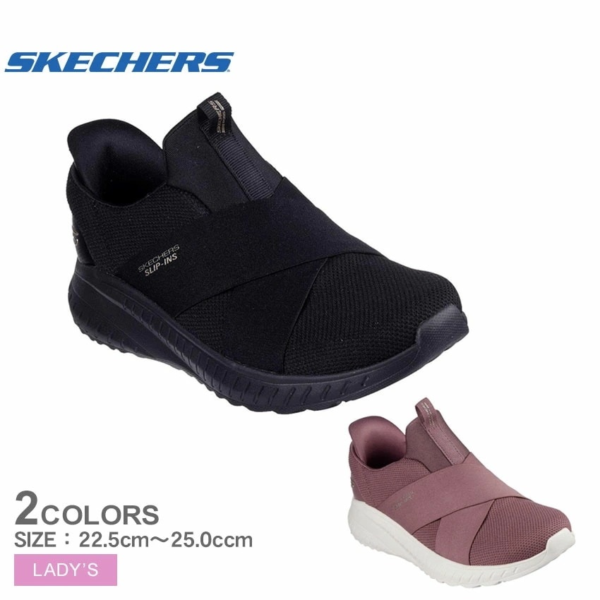 スリッポン ボブス スポート スクワッド カオス ユア モーメント 117505W レディース 靴 シューズ スニーカー SLIP-INS ハンズフリー マシンウォッシャブル