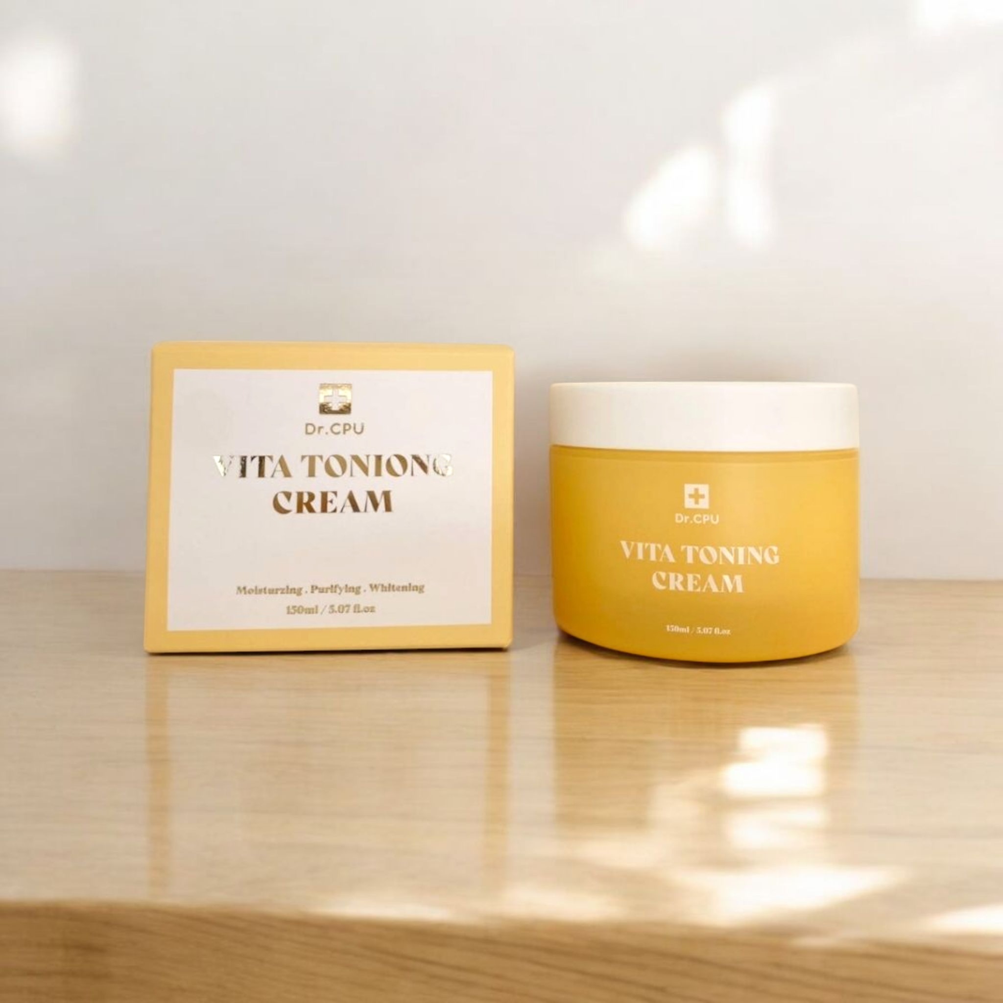 VITA TONING CREAM 150ml, 自然由来成分, 輝く肌