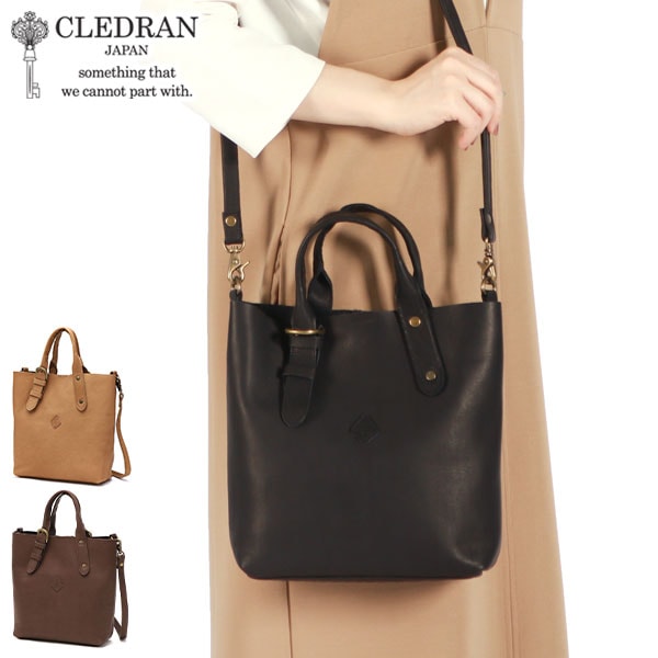 レディース 小さめ トート 斜めがけ 軽量 本革 ブランド おしゃれ 縦型 大人 日本製 HEURE 2WAY BAG CL-3735