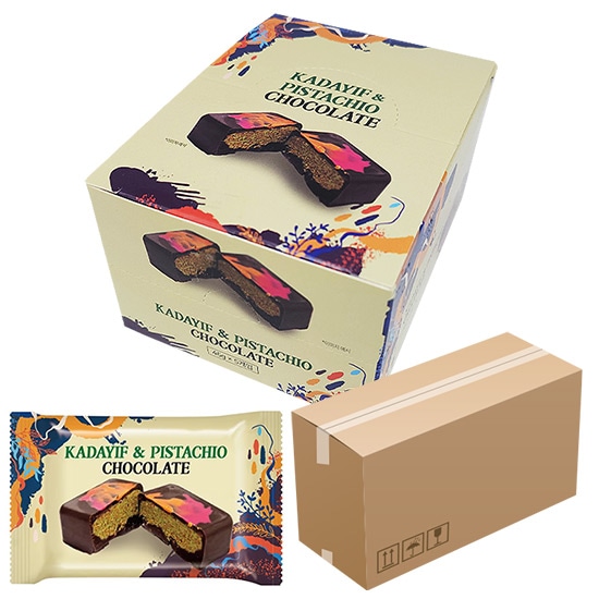 【20ケース】カダイフ＆ピスタチオ チョコレート 20ケースドバイチョコレート