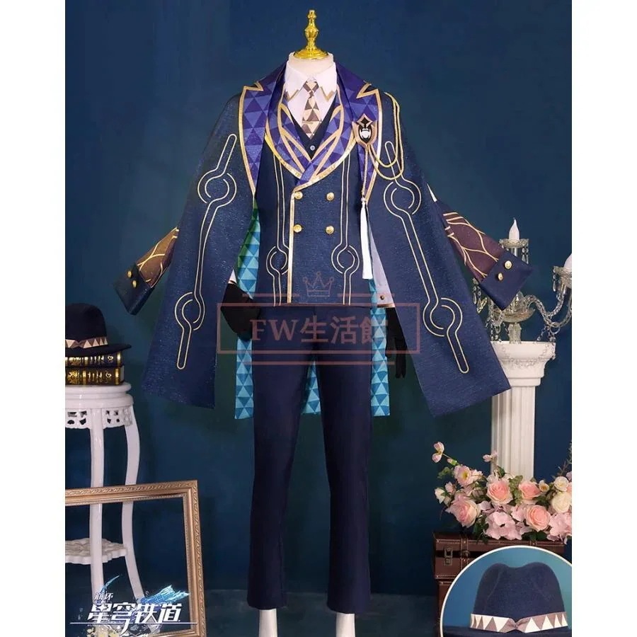 崩壊：スターレイル アベンチュリン Aventurine コスプレ衣装 演出服 アニメ ゲーム ハロウィン cos 変装