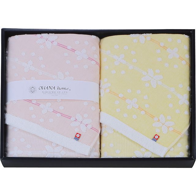 オハナ/ホーム バスタオル2枚セット ピンク 5,037円
