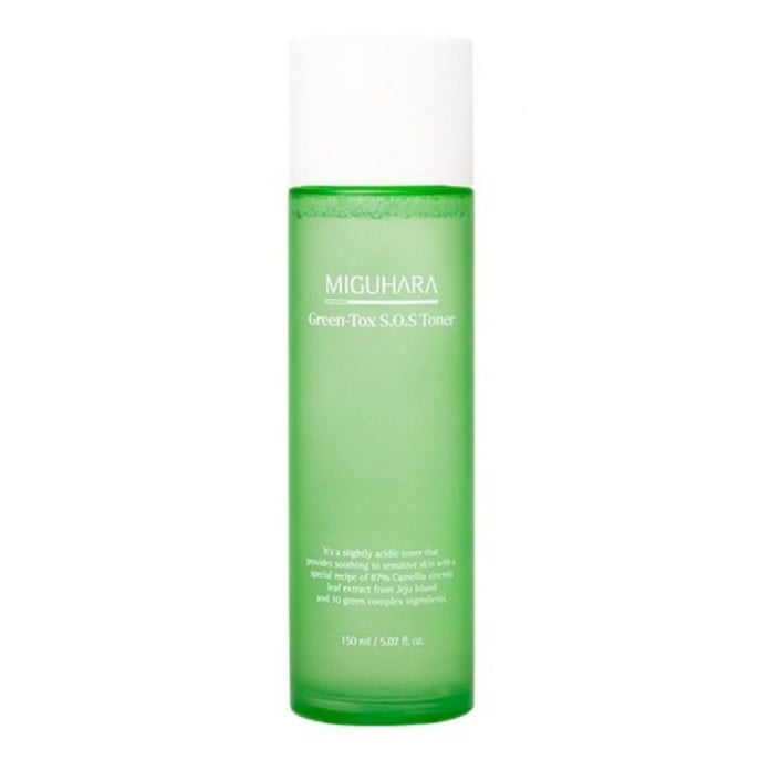 グリーントックス SOS トナー 150ml (鎮静/弾力/保湿/栄養供給/活力/光彩/しわ防止)