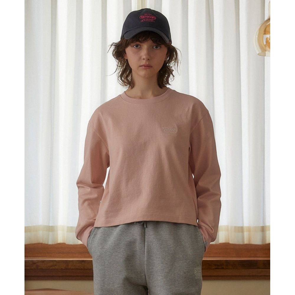 OUTDOOR PRODUCTS レディースヘビーウェイト ロングスリーブ Tシャツ WOMENS HEAVY WEIGHT L/S T-SHIRT