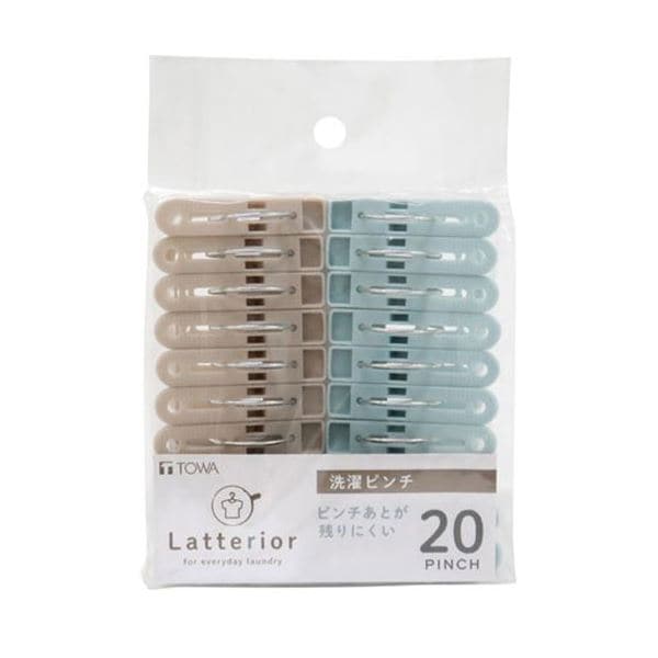 [10セット] 東和産業 LTR 洗濯ピンチ 20P MMT46903X10