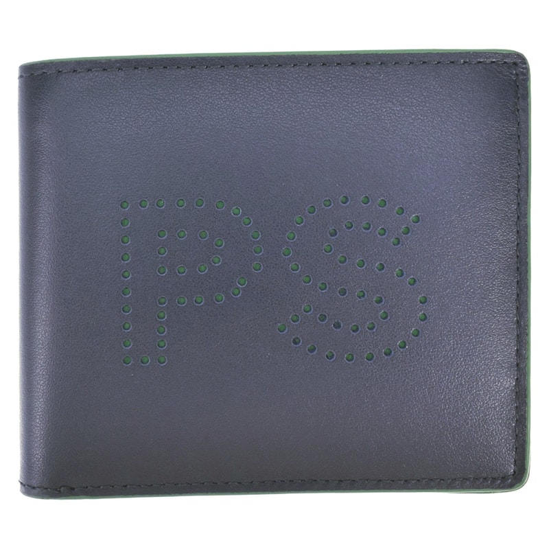 二つ折り財布/小銭入れ付き M2A7395 KPERPS 47 ネイビーブルー