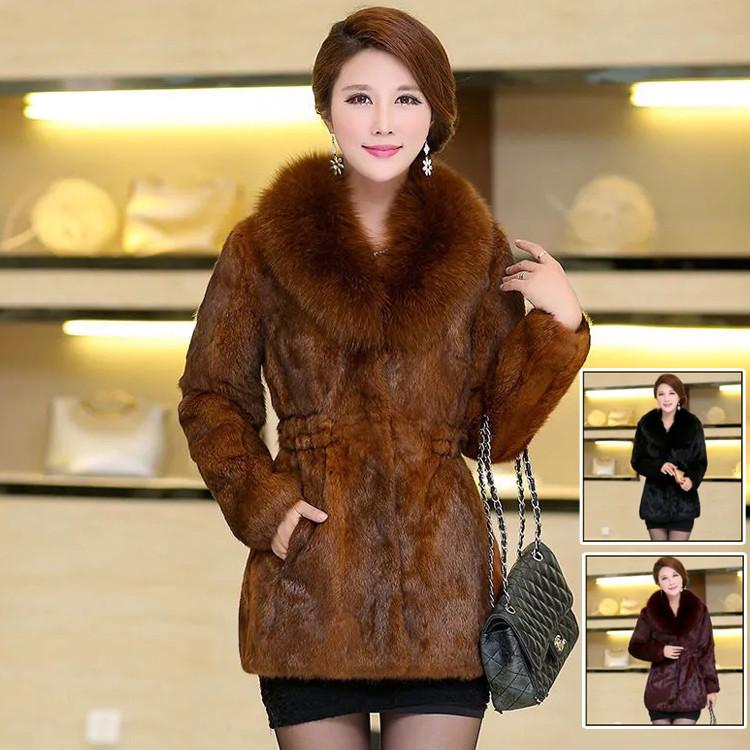 高級な質感 秋冬 レディース ファーコート 毛皮コート レディースコート フェイクファー アウター ジャケット　暖かい 　通勤　レディースアウター 5,207円