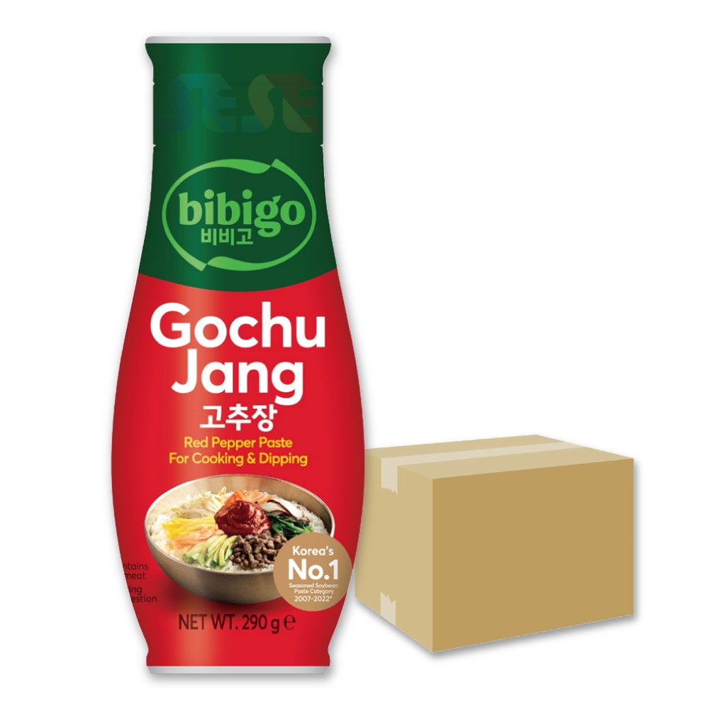 ビビゴ チューブ コチュジャン 290g 箱売り24個 / ゴチュジャン CJ bibigo ヘチャンドル 韓国 調味料 食材 料理