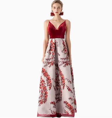 レディース ワンピース キャミソール ドレス フレア マキシ ノースリーブ Vネック スクエアネック フレア 切り替え フェミニン 刺繍 ウエストマーク ハイウエスト ヴィンテージ 切り替えデザイン