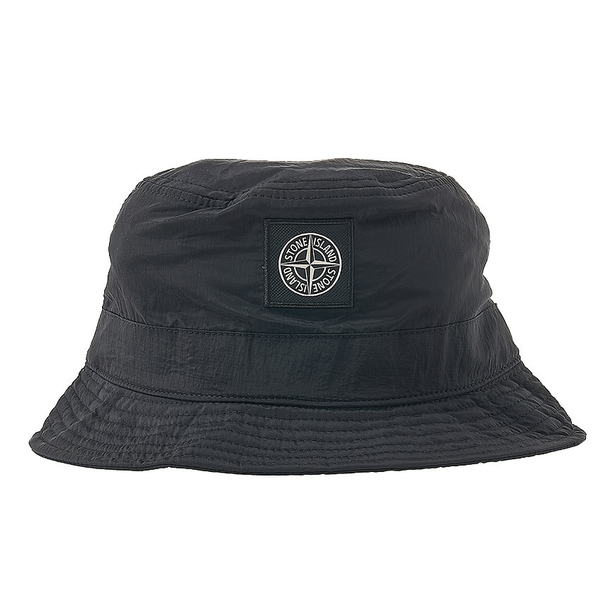【STONE ISLAND】ロゴ刺繍バケットハット [正規品/関税込]