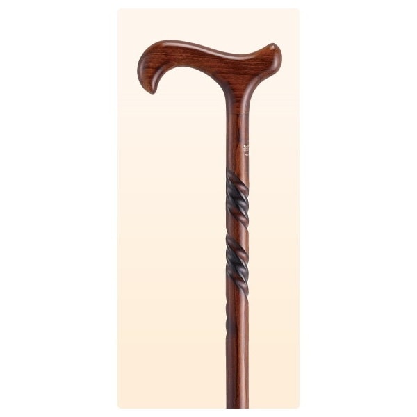 ケイホスピア ガストロック 高級杖 GA-9 ダークブラウン