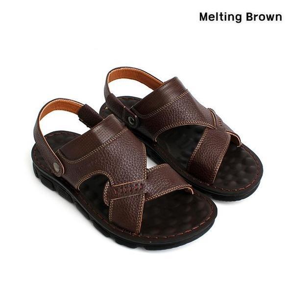 男性用デイリー2WAYサンダル兼用スリッパ2色