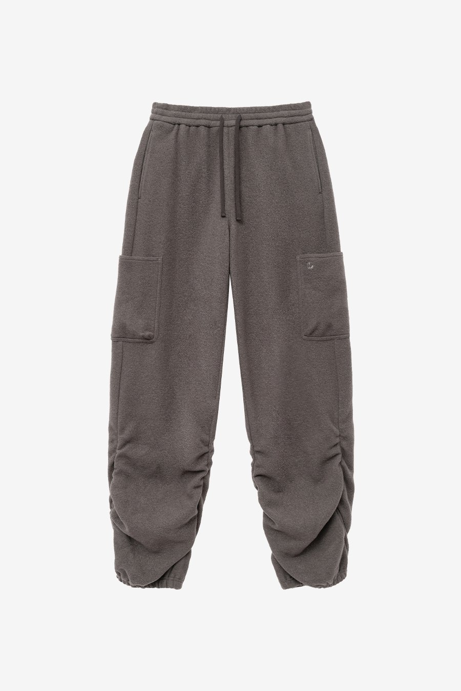 MISCHIEF】 CUT OFF SWEAT PANTS : BLEACHED KHAKI