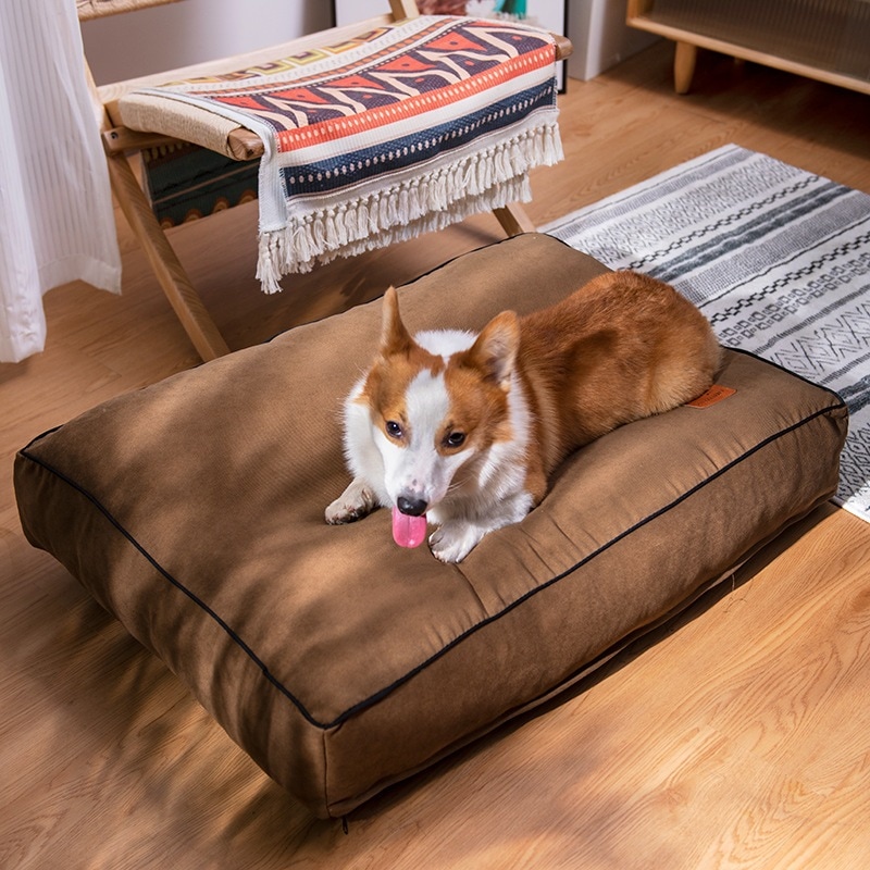 オールシーズン大型犬用品 猫用 ットマット 超大型犬小屋と犬用ベッド オールインワン 洗濯不要