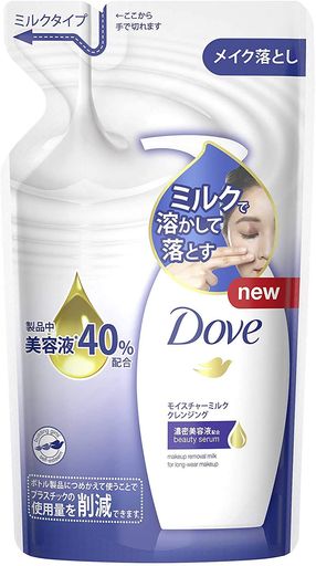 Dove ダヴ モイスチャー ミルククレンジング つめかえ用 180ml × 24点