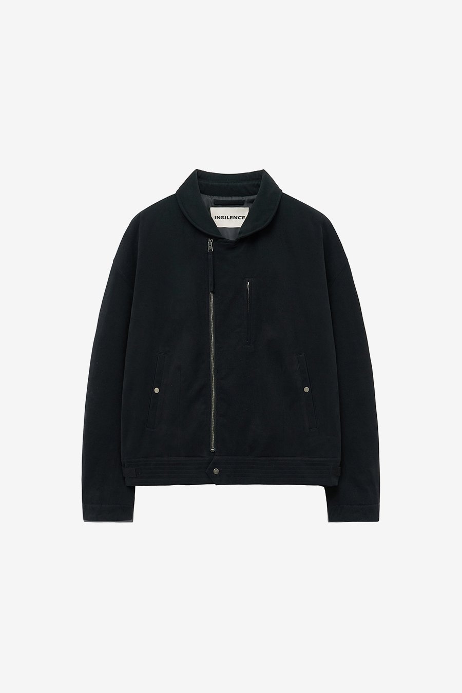 【INSILENCE】 MOLESKIN DECK JACKET : BLACK