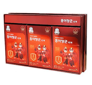 [韓国商品館] 8歳10歳児専用 ホンイ将軍 3段階 1ボックス(20ml*30包) 100% 正規品