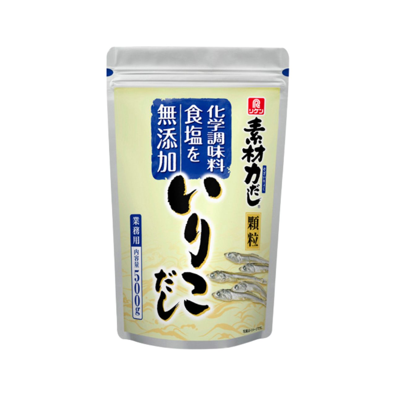 理研 リケン 素材力 いりこだし 顆粒 業務用 500g 2個 出汁の素 だしの素