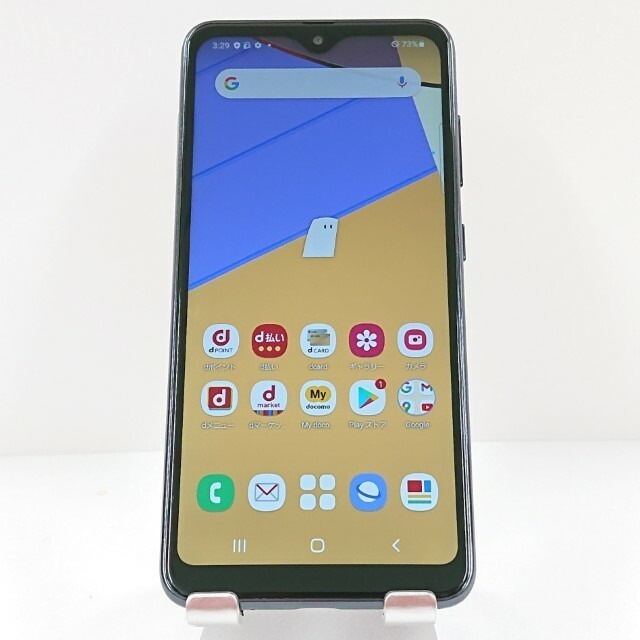 Galaxy A21 SC-42A ドコモ ブラック 送料無料 本体 c10991 【中古】