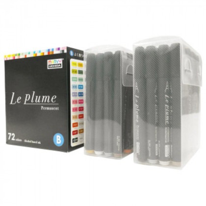ルプルーム 72色Bセット(黒軸) 3000B-72B