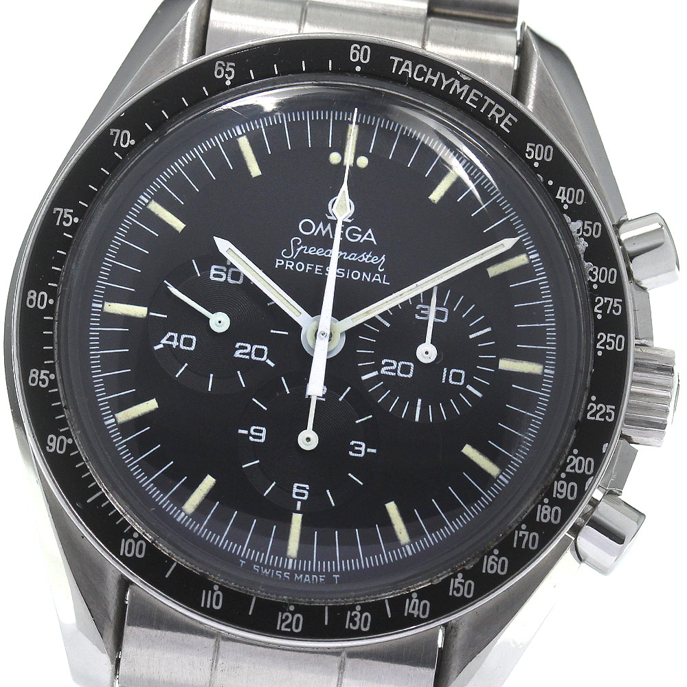 ベルト訳あり オメガ OMEGA ST145.0022 スピードマスター プロフェッショナル クロノグラフ Cal.861 手巻き メンズ 保証書付き_820292【中古】