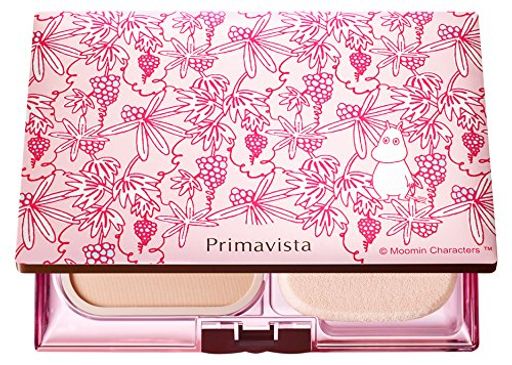 ソフィーナ プリマヴィスタ きれいな素肌質感パウダーファンデーション(オークル05)+限定ムーミンデザインコンパクト 企画品