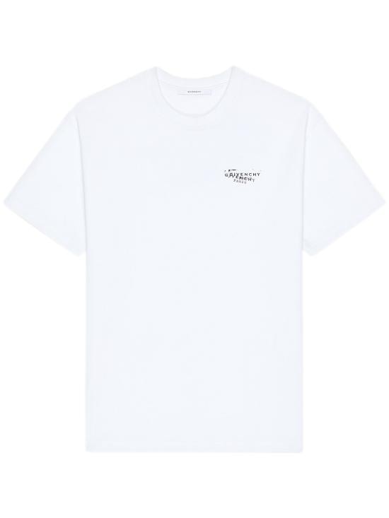GIVENCHY Men T-Shirts BM71NK3YSA 100 White