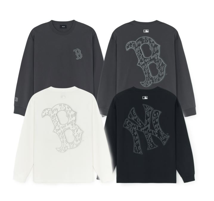 Basic Mega Logo Over Fit T-Shirt 3ATSB0554-43IVS,3ATSB0554-43CGS,3ATSB0554-50BKS