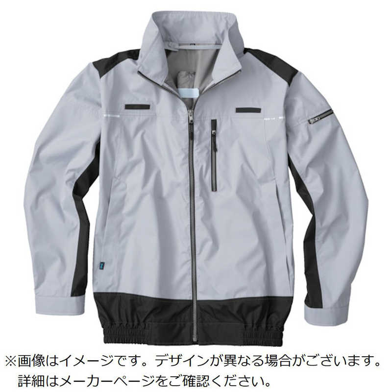 空調服 空調服 遮熱フルハーネス空調服 シルバー 4L KU92110K30S6