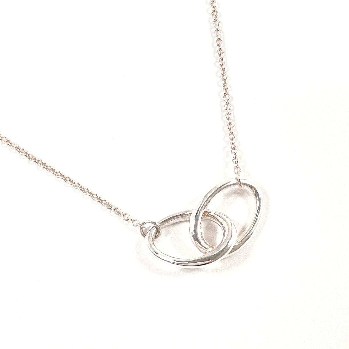 エルサペレッティ ダブルループ ネックレス シルバー シルバー925 レディース