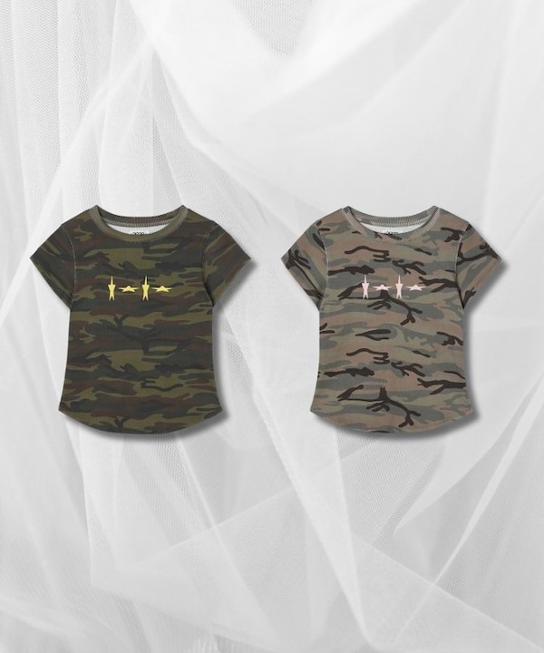 【ａｅａｅ】STAR SIGN TEE☆大人気☆ Qoo10 aeae STAR SIGN TEE カモフラージ