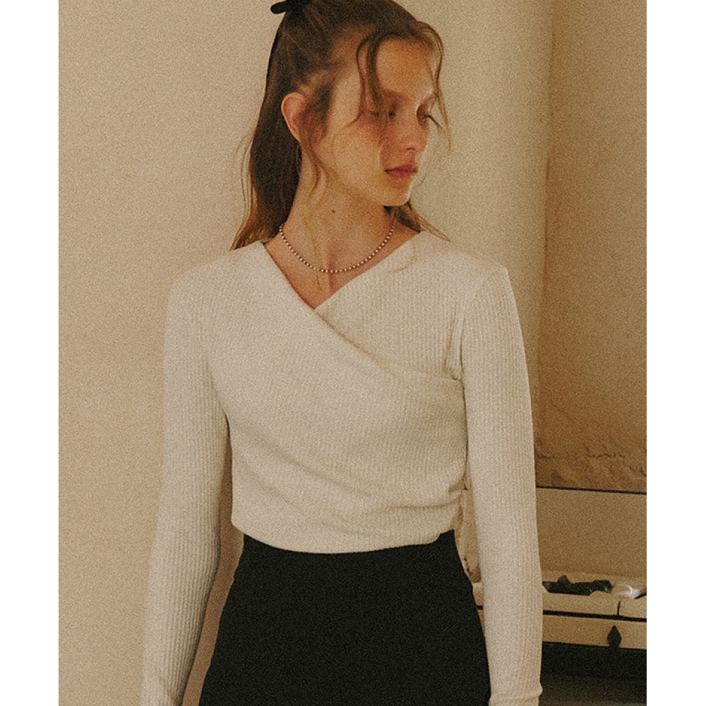 ロンロンラップロングスリーブ アイボリー