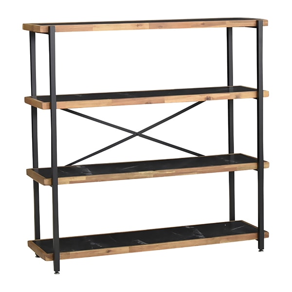 タマリビング シェルフ FJ-W118-4段 DGY メーカー直送