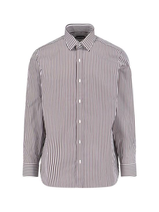 TOMFORD Men Shirts HLBA03 C0010WEC Brown