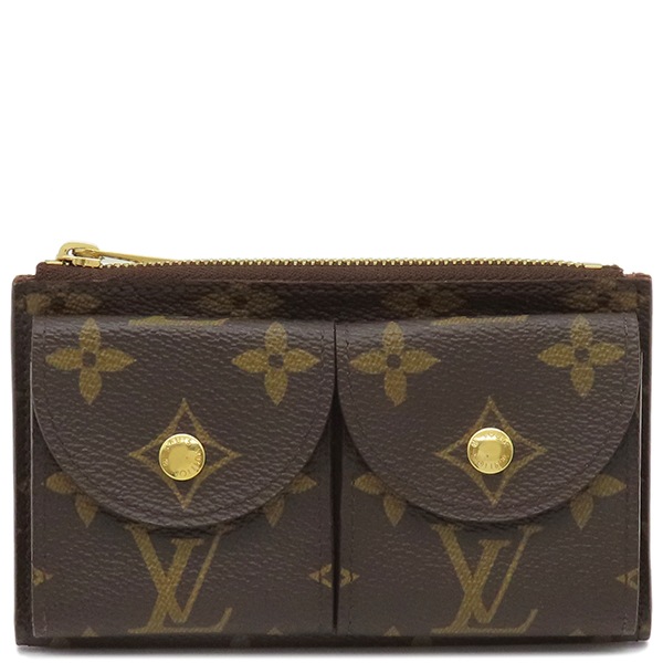 ルイヴィトン LOUIS VUITTON コインケース サンチュール ポシェット デュオ モノグラムキャンバス モノグラム ゴールド金具 茶 ベルト 欠品 M9836【中古】 40,170円