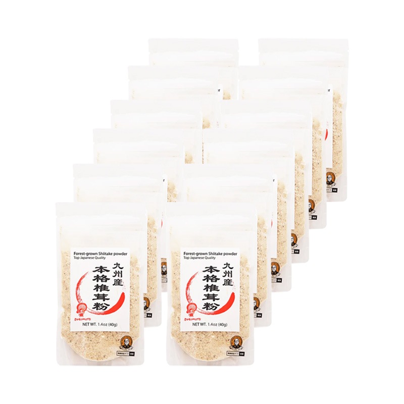 九州産本格椎茸粉 40g 12袋セット 干し椎茸 国産 調味料 料理 下ごしらえ 杉本商店