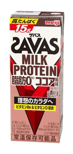 MILK PROTEIN 脂肪0 ココア風味 200ML×24 明治 ミルクプロテイン