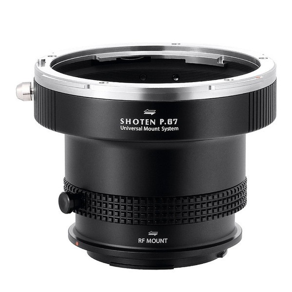 SHOTEN P67-CR-U UMSシリーズ マウントアダプター (ペンタックス67マウントレンズ キヤノンRFマウント変換)
