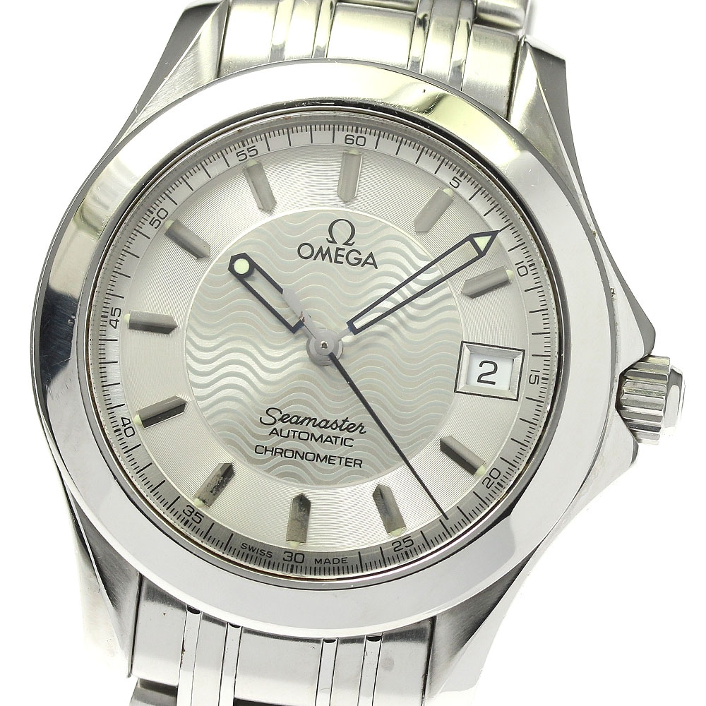 オメガ OMEGA 2501.31 シーマスター120 クロノメーター デイト 自動巻き メンズ _810921【中古】