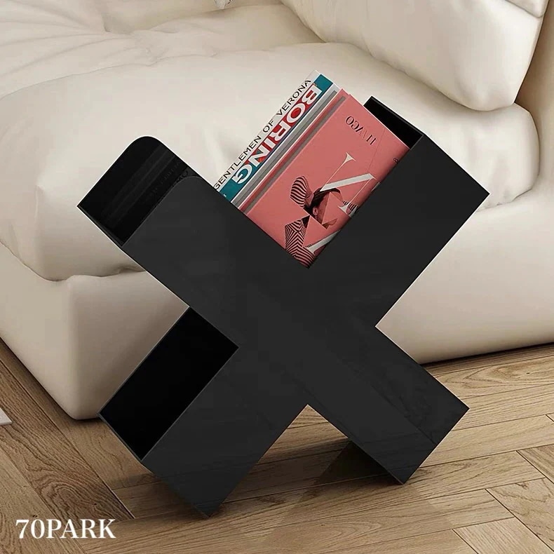 X型 アイアン マガジンラック 収納 ブックスタンド 全5色 おしゃれ 韓国インテリア 韓国雑貨 韓国っぽ インテリア雑貨 韓国 70PARK