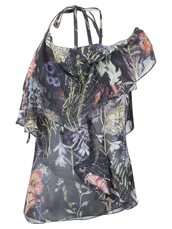 ALEXANDER MCQUEEN Women Tops 858351QCAMO1000 Grey