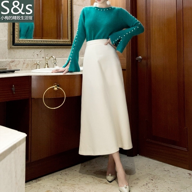 スキニーパンツ ハイウエスト スカート 大きいサイズ タイトスカート タイト チェックスカート レディース 結婚式