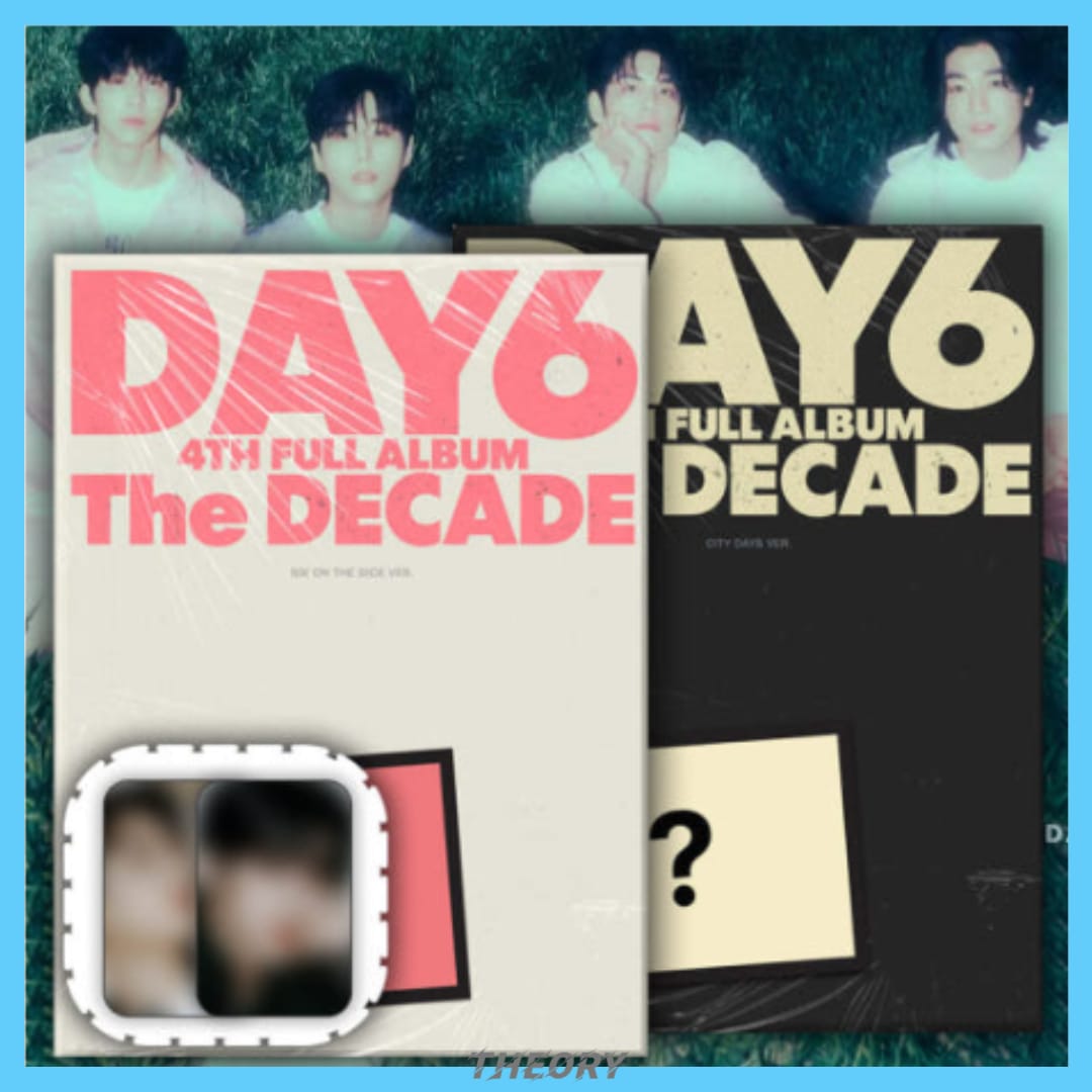 [SET] DAY6 正規 4集 The DECADE Photobook ver. 2種 + 未恐怖特典 2枚 デイシックス グッズ