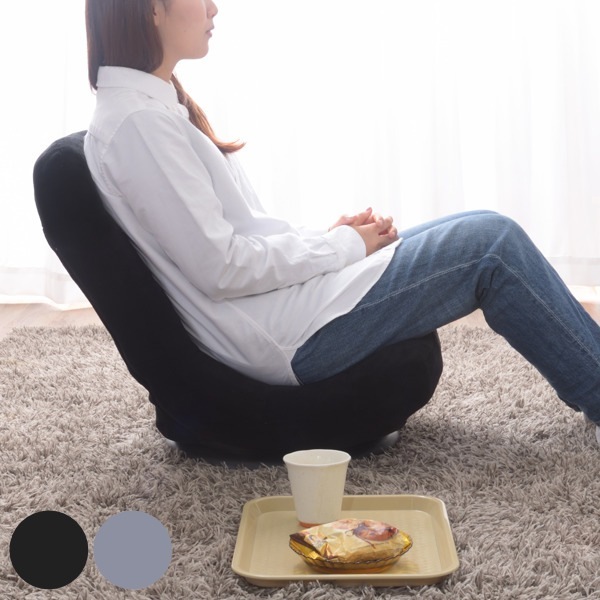 回転座椅子 リクライニング 回転 チェア コンパクト 座椅子 折りたたみ いす 椅子 チェアー 折り畳み リラックスチェア フロアチェア 肘なし 1人掛け パーソナルチェア 360度回転