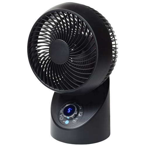 千住 SAK-343DC フルリモコンDC360度3D首振りサーキュレーター TEKNOS ブラック SAK343DC