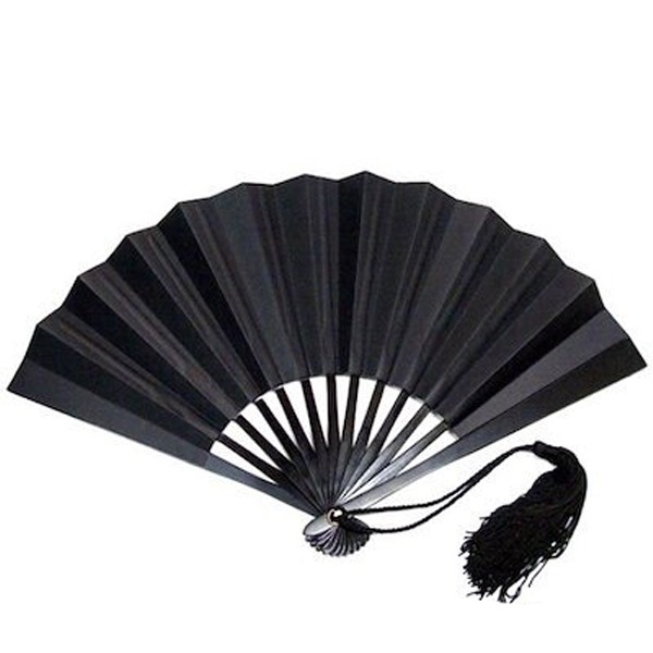 鉄扇 一尺 扇 扇子 尾形刀剣 1尺 黒 T1-B ブラック 30cm おしゃれ 男性用 女性用 鉄扇子 無地 鉄 護身 護身用 ギフト レディース メンズ 団扇 せんす かわいい うちわ 上品