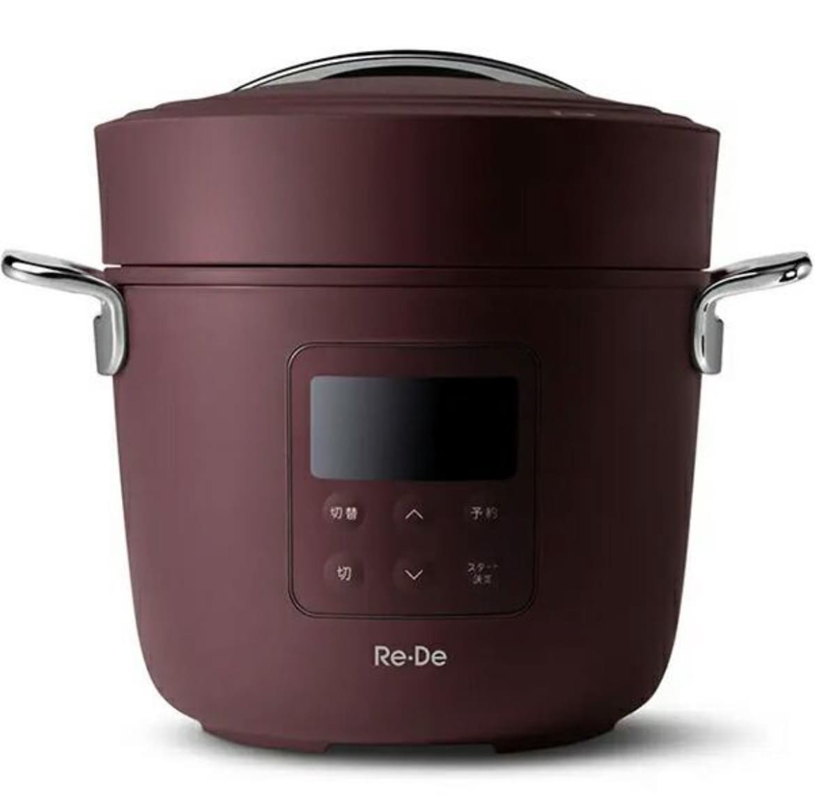 Re・De Pot リデポット 電気圧力鍋　2L　PCH-20LR　レッド