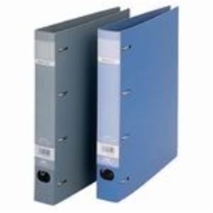 （まとめ）セキセイ ロックリングファイルF-534 ブルー(×10セット)