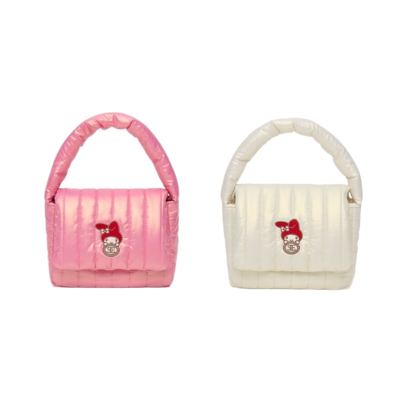 【サンリオコラボ】 マイメロディパディングバッグ キルティングボディバッグ My Melody Cross Body Bag [2カラー]
